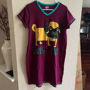 Lazy one snug as a pug size s/m